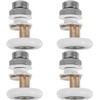 4 piezas Kit de Ruedas Corredizas para Puerta de Ducha