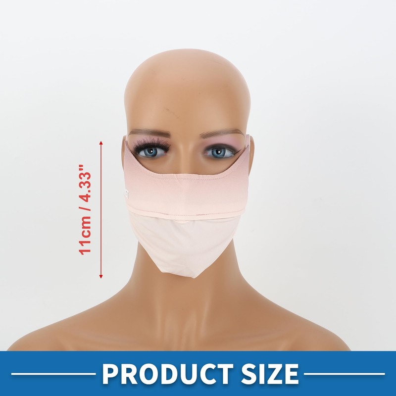 A ABSOPRO Face Mask, For Summer, Cooling Feel, Face Cover,