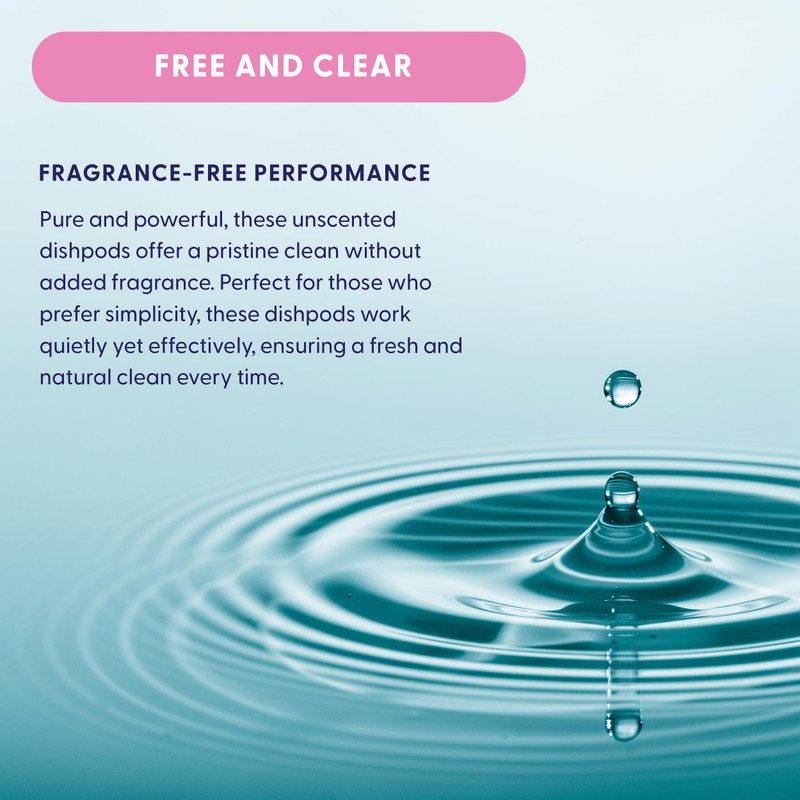 Natural Dishwasher Pods | Plant Based Enzymes Dishwasher Detergent, Free