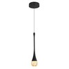 ykolupty Modern Pendant Lights for Kitchen lsland LED Dimmable Raindrop