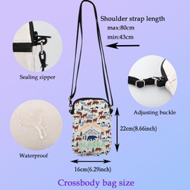 Cruising Together Alaska Cruise Crossbody Bag Family Trip Gift Lover Alaska Travel Purse Alaskan Cruise Gift (cruisintogether middle CB ca)