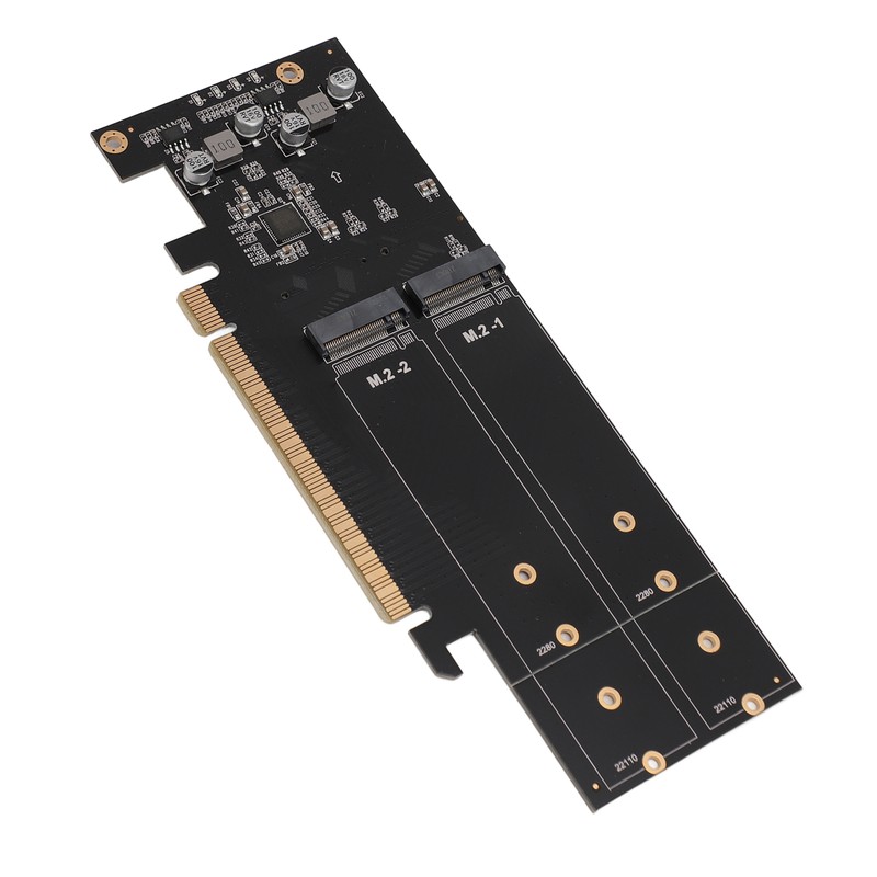 Quad M.2 NVMe to PCIe 4.0 X16 Adapter 4 Port