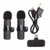 Wireless Lavalier Microphone Mini Plug and Play Live Stream Recording