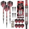 DW Piranha Razor 90% Tungsten Soft Tip Darts, Precision Balanced,