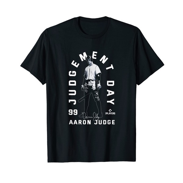 Aaron Judge Judgement Day MLBPA New York Baseball Player T-Shirt