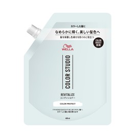 Wella Color Studio Revitalize Conditioner, Refill, Long Lasting Hair Color, Protects Hair (Animal-Derived Ingredients Free, 13.5 fl oz (400 ml) / Floral Scent) Conditioner Color Care Conditioner