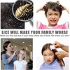 3 X Double-Sided Lice Comb Flea Nit Remover for Hair,
