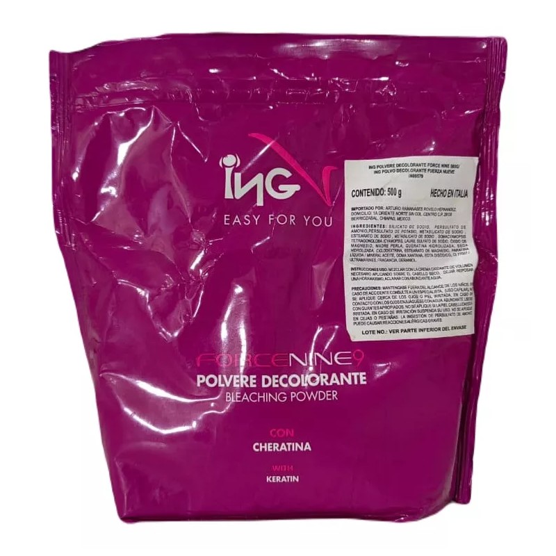 Ing Productos Polvo Decolorante + Peroxido 30 Vol. Ing Products
