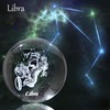 HDCRYSTALGIFTS 3D Laser Constellation Crystal Ball Crystal Paperweight Full Sphere