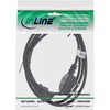 InLine 16651P Power Cable England to IEC Plug C13 1m