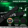 VISERYS Weight Lifting Glove with Wrist Support + Weight Lifting
