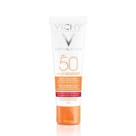 VICHY Protector Solar Facial Anti-edad 3 en 1 Toque Seco FPS50 Vichy Capital Soleil 50ml