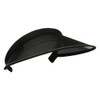 UV 50+ Protection Clip On Visor - Black OSFM