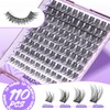 Mavphnee Wispy Lash Clusters Natural Eyelash Clusters 110 Pcs Cluster