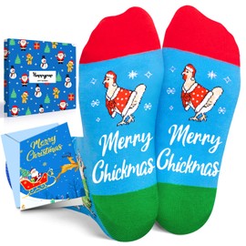 HAPPYPOP Chicken Gifts Idea Socks for Kids - Christmas Gifts For Kids 10-12 Years Old, Goose Gifts, Animal Gifts for Kids