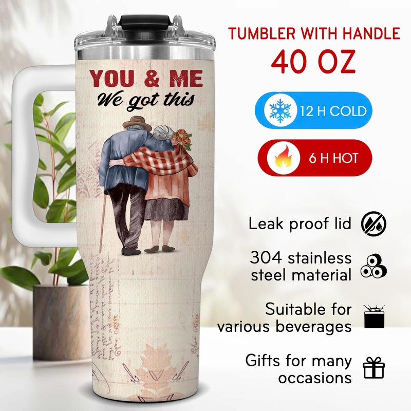 VUNVUT86 Christmas Tumbler For Wife, Husband - Wife Gifts -