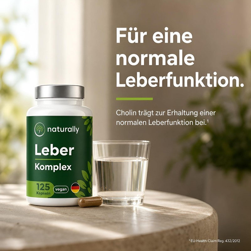 Natural Liver Complex Capsules with Milk Thistle High Dose, Artichoke,