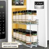 LYNK PROFESSIONAL® Pull Out Spice Rack Organizer for Inside Kitchen
