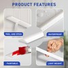 COUKIU Pre-Cut 6 Set Peel and Stick Wall Molding Trim