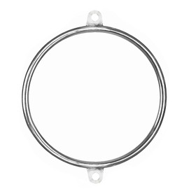 PRIOR FITNESS Mini Lyra Aerial Hoop Set, 17 Inch Small Kit, Circus Equipment, Stainless Steel Yoga Hoop for Home Fitness
