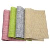 Set of 6 Placemats, Washable, PVC, Plain, Placemats, Stylish, Scandinavia,