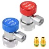 Unbranded R134a Quick Coupler Adapters Manifold Gauge Fitting for Hose