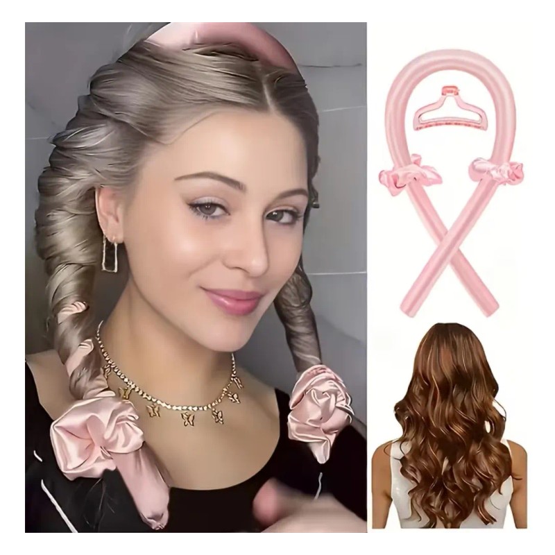 Juego De 17 Herramientas Para Dormir Y Cuidar El Cabello,