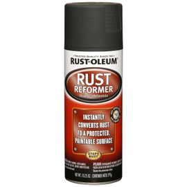 Rust-Oleum 248658-6 PK Rust Reformer Spray, 10.25 oz, Black, 6 Pack