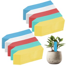 2000 Pcs Plastic Plant Labels 4'' Garden Plant Markers Nursery Name Tags Waterproof Pot Label Stakes Planting Sticks for Seeds Summer Outdoor Indoor Garden Flowers(Mix Color)