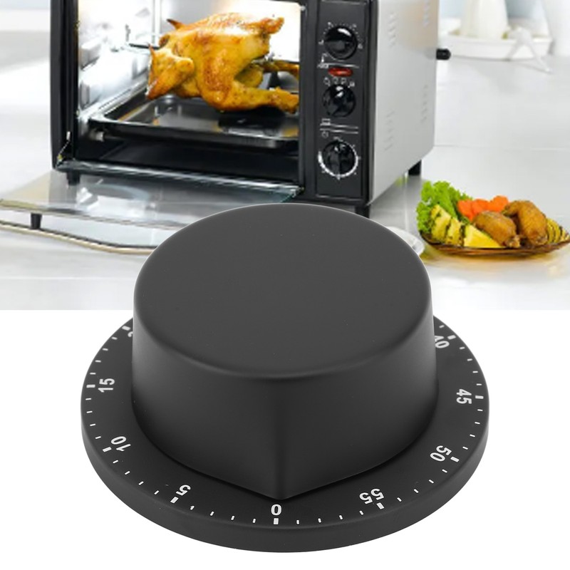 Mechanical Timer Magnetic Stainless Steel Loud Reminder Kitchen Timer for