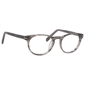 Calabria Esq 1510 Oval Blue Light Blocking Reading Glasses +0.00 Grey Marble Men Women