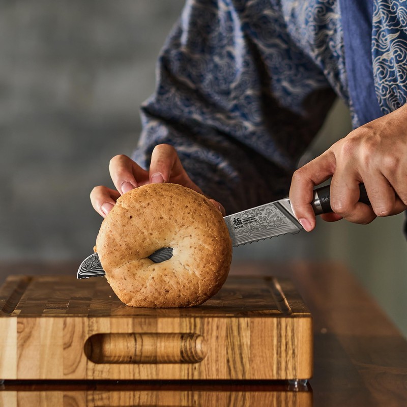 KYOKU Serrated Bread Knife - 8" - Shogun Series -
