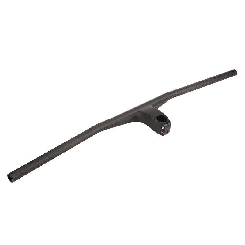 Bike Straight Handlebar Carbon Fiber Negative 17 Degree Bicycle One