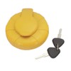 Diesel Tank Cover, Lockable Mini Excavator Fuel Cap with 2