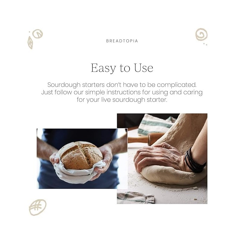 Breadtopia Sourdough Starter Kit | Get Started Making Delicious Homemade