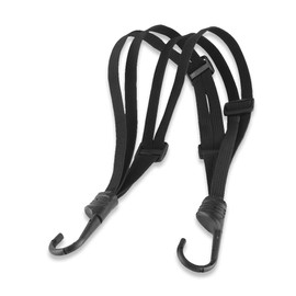 KIMISS Motorcycle Mesh Helmet Rope 63cm/24.8" BSDDP Motorcycle Strength Retractable Helmet Luggage Elastic Hook 2 Hooks Luggage Fastening Belt Rubber Net