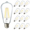 Sunco 12 Pack Dusk to Dawn LED Outdoor Lights Bulb,