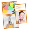 OHPHCALL Gentle Exfoliating Makeup Remover Sponges 50pcs Facial Sponges for