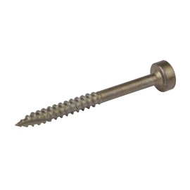 KREG 718392 Zinc Pocket-Hole Screws Pan Head Fine No.6 x 1-1/2" 100pk, Silver