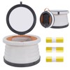 Portable, Foldable Potty seat for Toddler, Training Toilet Seat Emergency