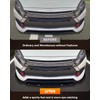 FINDAUTO Universal 3PCS Front Bumper Lip Chin Spoiler Wing Body
