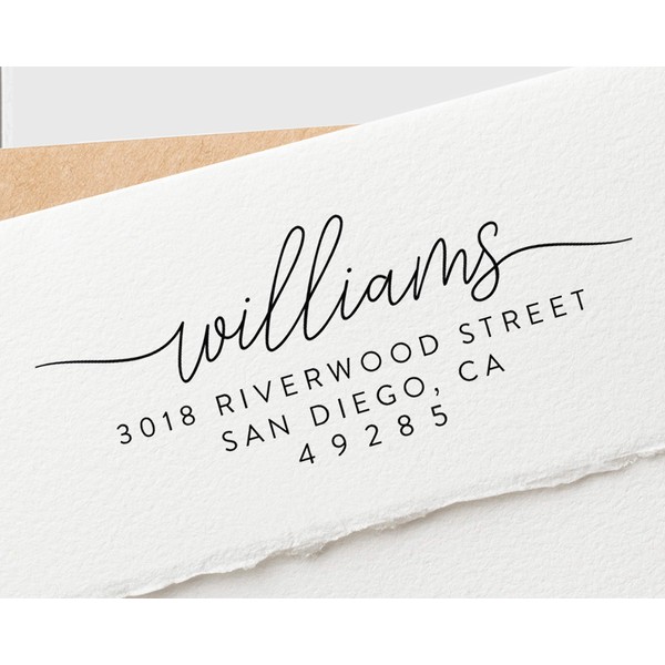 Stamp by Me | Custom Return Address Stamp - Up