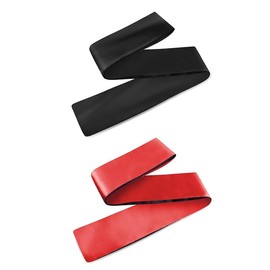 2 Piece Silky Satin Eye Mask Sleep Eye Mask Cover Band Adjustable Sleeping Blindfold, Satin Blindfold Soft Satin Eye Covers 150cm/59inch