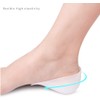 Dr.Pedi Height Increase Heels Cushion Insole, Gel Heel Invisible Height