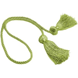 DÉCOPRO (TM) Curtain Tieback, Style# CCT, Color# L43 - Spring Green [Sold Individually]