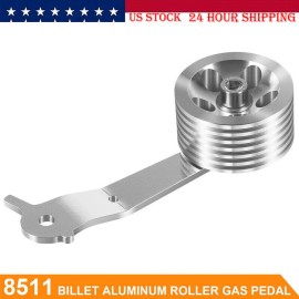 Unbranded 8511 Billet Aluminum Roller Gas Pedal for 1949-1977 Stock Volkswagen VW Bug Ghia