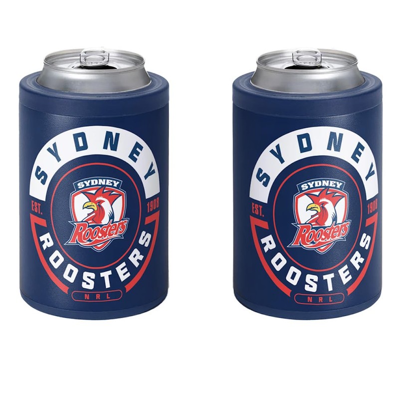 Sydney Roosters NRL Rugby League Insulated Can Cooler with Lid
