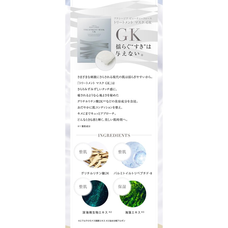 Axisia Beauty Force Treatment Mask GK 7 Pack