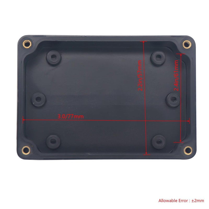 Otdorpatio Junction Box IP65 Waterproof ABS Plastic Electrical Project Case