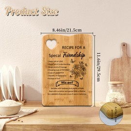 Friendship Gifts for Women,Best Friend Gift,Friend Gifts for Women,Chopping Board,Gift for Friends Female,Gifts for Best Friend,Special Friend Gifts,Friend Birthday Gifts,Best Friend Christmas Gifts